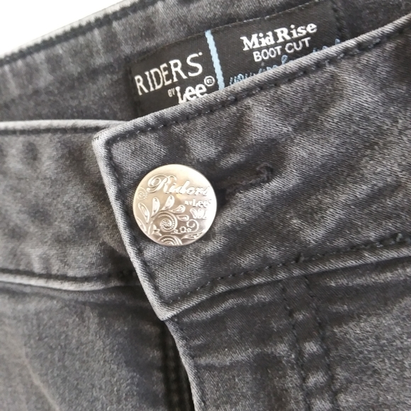 Riders Lee Mid Rise Boot Cut panralon for women si - Picture 7 of 8